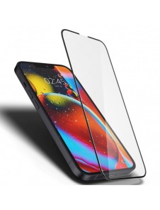 HÄRDAT GLAS Spigen GLASS FC IPHONE 13 MINI SVART