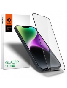 HÄRDAT GLAS Spigen GLASS FC IPHONE 13 PRO MAX / 14 PLUS SVART