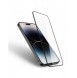 HÄRDAT GLAS Spigen GLASS FC IPHONE 14 PRO MAX SVART
