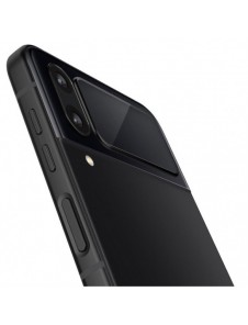 HÄRDAT GLAS Spigen GLASS FC" EZ FIT" + GJÄRNFILM 2-PACK GALAXY MED FLIP 4 SVART