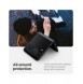 HÄRDAT GLAS Spigen GLASS FC" EZ FIT" + GJÄRNFILM 2-PACK GALAXY MED FLIP 4 SVART