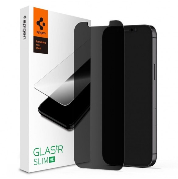 HÄRDAT GLAS Spigen GLASS.TR IPHONE 12/12 PRO SEKRETESS