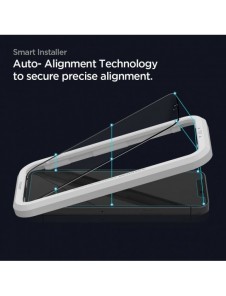TEMPERAD Spigen ALM GLASS FC GALAXY A52 / A52S SVART