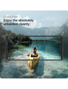 TEMPERAD Spigen ALM GLASS FC SONY XPERIA 1 III SVART