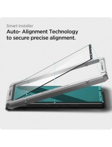 TEMPERAD Spigen ALM GLASS FC SONY XPERIA 1 III SVART