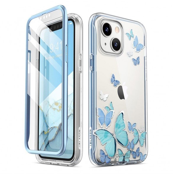 SUPCASE COSMO IPHONE 14 PLUS BLÅ FLYG