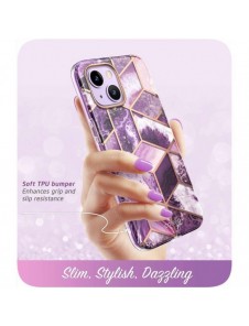 Supcase COSMO IPHONE 14 PLUS MARBLE LILA