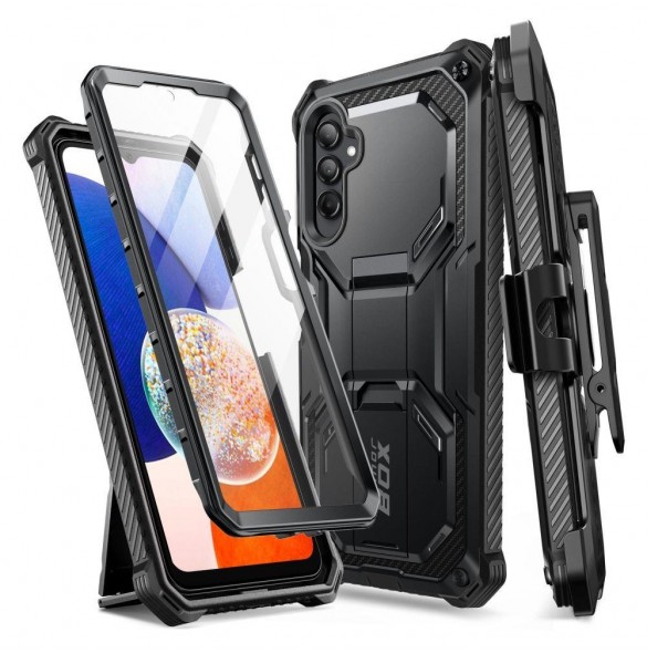 Supcase IBLSN ARMORBOX GALAXY A14 4G / 5G SVART