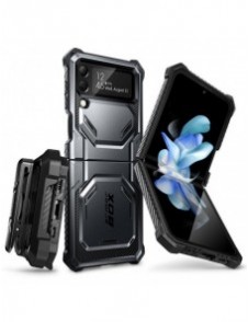 Supcase IBLSN ARMORBOX GALAXY MED FLIP 4 SVART