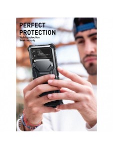 Supcase IBLSN ARMORBOX GALAXY MED FLIP 4 SVART