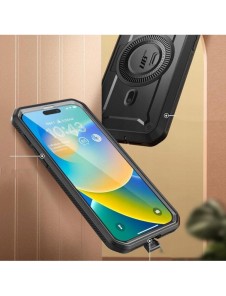 Supcase UB PRO MAG MAGSAFE IPHONE 15 SVART