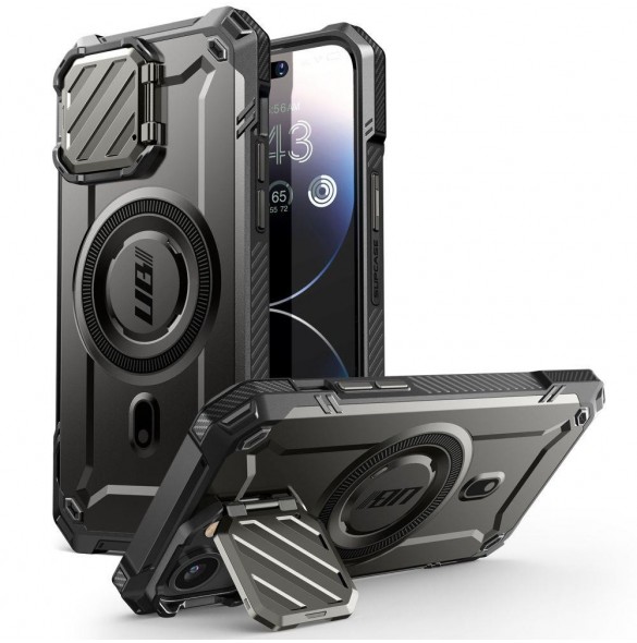 SUPCASE UB XT MAG MAGSAFE IPHONE 15 SVART