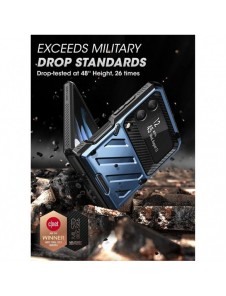 Supcase Unicorn Beetle Pro fodral till Samsung Galaxy Z Flip 4 blå