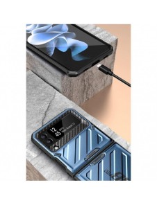 Supcase Unicorn Beetle Pro fodral till Samsung Galaxy Z Flip 4 blå