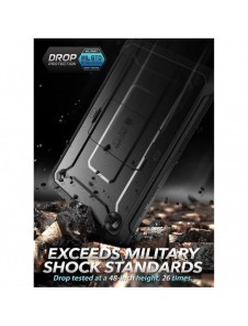 Supcase UNICORN BEETLE PRO GALAXY TAB A8 10,5 X200 / X205 SVART