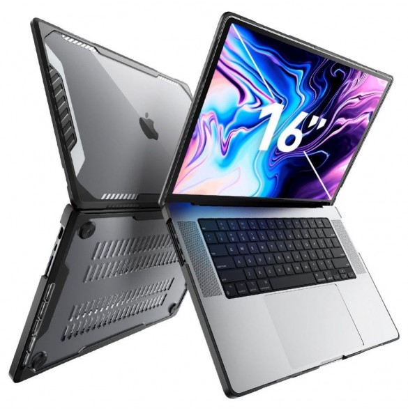 Supcase UNICORN BEETLE PRO MACBOOK PRO 16 2021 SVART