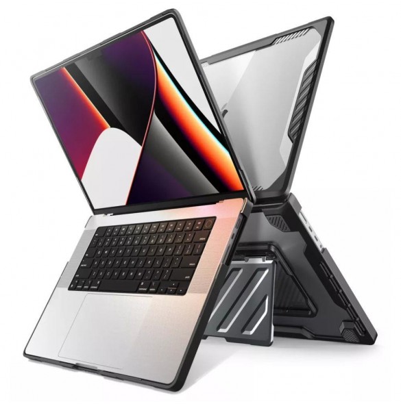 Supcase UNICORN BEETLE PRO MACBOOK PRO 16 2021-2022 SVART