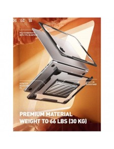 Supcase UNICORN BEETLE PRO MACBOOK PRO 16 2021-2022 SVART
