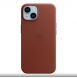 MPP73ZM/A Apple Leather Magsafe Skal till iPhone 14 Umber