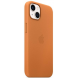 MM0D3ZM/A Apple Leather Magsafe Skal för iPhone 13 mini Gyllene Brun