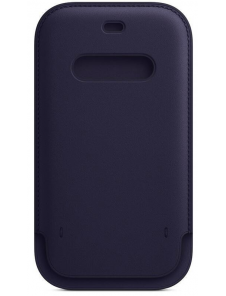 MK0A3ZM/A Apple Leather Sleeve MagSafe Cover för iPhone 12/12 Pro Deep Violet