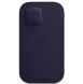 MK0A3ZM/A Apple Leather Sleeve MagSafe Cover för iPhone 12/12 Pro Deep Violet