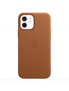 MHKF3FE/A Apple Leather Magsafe Cover för iPhone 12/12 Pro Sadel Brun