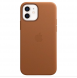 MHKF3FE/A Apple Leather Magsafe Cover för iPhone 12/12 Pro Sadel Brun