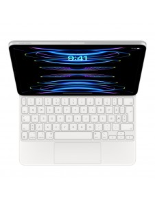 Apple Magic Keyboard iPad Pro 2021 11" Norsk / Svensk Vit MJQJ3H/A