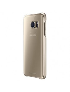 Samsung EF-QG930CFEG Hard Cover Clear till G930 Galaxy S7 - Guld