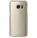 Samsung EF-QG930CFEG Hard Cover Clear till G930 Galaxy S7 - Guld