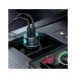 2x USB C 70W billaddare med LED-bakgrundsbelysning Joyroom JR-CCN02 - svart