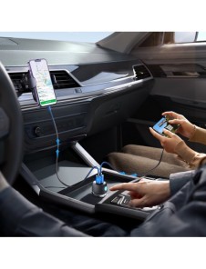 Billaddare 60W USB-C USB-A Joyroom JR-CCN01 - svart