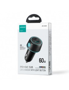 Billaddare 60W USB-C USB-A Joyroom JR-CCN01 - svart
