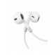 In-ear trådade minijack hörlurar med fjärrkontroll Joyroom JR-EW01 - vit