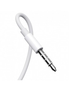 In-ear trådade minijack hörlurar med fjärrkontroll Joyroom JR-EW01 - vit