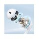 In-ear trådade minijack hörlurar med fjärrkontroll Joyroom JR-EW01 - vit