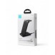 Joyroom 3in1 induktionsladdare för Apple-enheter - iPhone, Apple Watch, Airpods (upp till 15W) stativ svart (JR-WQN01)