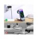Joyroom 3in1 induktionsladdare för Apple-enheter - iPhone, Apple Watch, Airpods (upp till 15W) stativ svart (JR-WQN01)