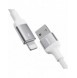 Joyroom-kabel USB - Lightning 2.4A A10-serien 2 m vit (S-UL012A10)