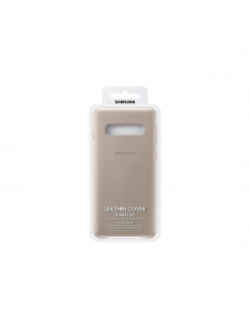 Samsung Läderfodral till Samsung Galaxy S10 (EF-VG973LJEGWW) - Grå