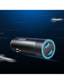 Joyroom billaddare 2 x USB-C 50W med PD, QC, PPS grå (JR-CL13)