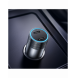 Joyroom billaddare 2 x USB-C 50W med PD, QC, PPS grå (JR-CL13)