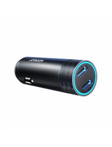 Joyroom billaddare 2 x USB-C 50W med PD, QC, PPS grå (JR-CL13)