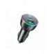 Joyroom billaddare 70W med 3 portar: USB, 2 x USB C svart (JR-CL26)