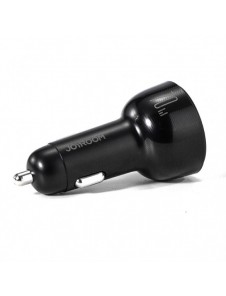 Joyroom billaddare 70W med 3 portar: USB, 2 x USB C svart (JR-CL26)