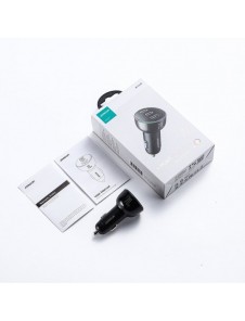 Joyroom billaddare 70W med 3 portar: USB, 2 x USB C svart (JR-CL26)