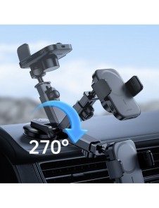 Joyroom Car Magnetic Holder 15W Qi Induction Trådlös laddare (MagSafe-kompatibel för iPhone) för Dashboard (JR-ZS295)
