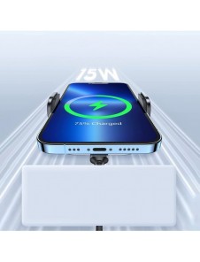 Joyroom Car Magnetic Holder 15W Qi Induction Trådlös laddare (MagSafe-kompatibel för iPhone) för Dashboard (JR-ZS295)