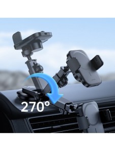 Joyroom Car Magnetic Holder 15W Qi Induction Trådlös laddare (MagSafe-kompatibel för iPhone) för Dashboard (JR-ZS295)